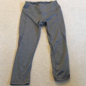 Reebok cropped grey leggings